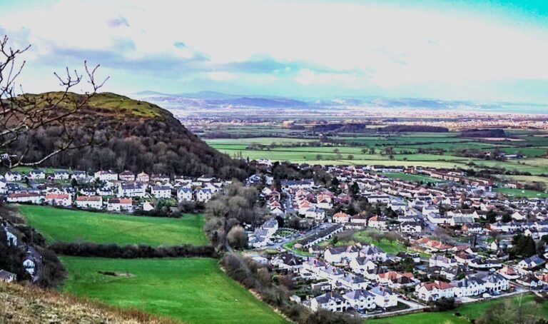 Meliden seen from above